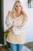 Waffle-Knit Balloon Sleeve Blouse sold by Charming Charlie