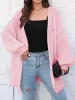 Open Front Dropped Shoulder Longline Cardigan sold by Charming Charlie