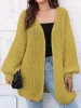 Open Front Dropped Shoulder Longline Cardigan sold by Charming Charlie
