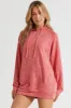 Long Sleeve Front Pocket Hoodie sold by Charming Charlie