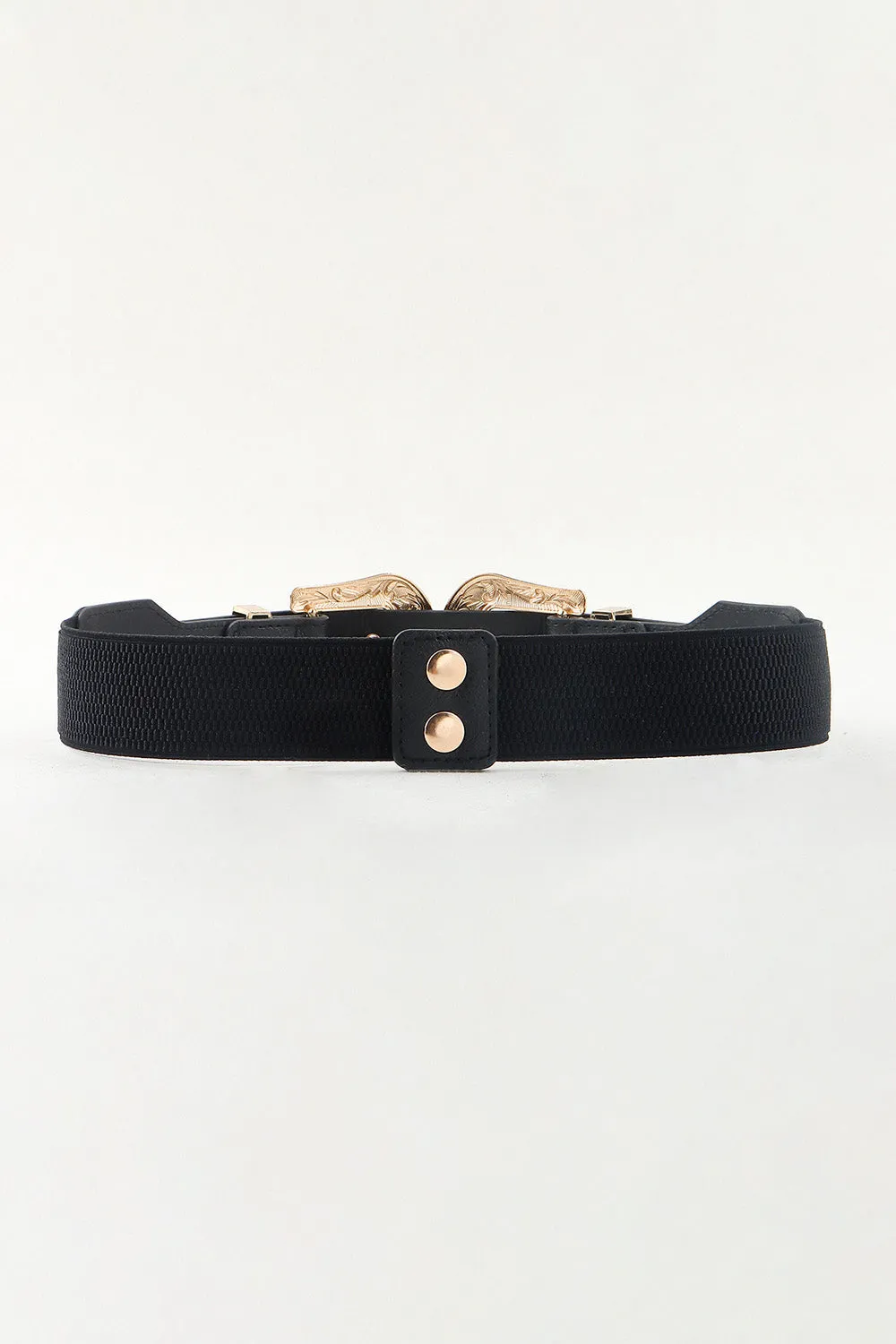 Symmetrical Zinc Alloy Buckle PU Leather Belt sold by Charming Charlie product image thumbnail 2