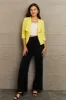 Ninexis Full Size Lapel Collar Long Sleeve Jacket sold by Charming Charlie