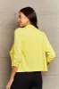 Ninexis Full Size Lapel Collar Long Sleeve Jacket sold by Charming Charlie