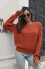 Crisscross Surplice Neck Long Sleeve Sweater sold by Charming Charlie
