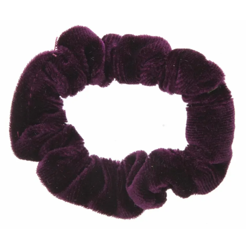 Plum Velvet Small Scrunchie sold by Charming Charlie