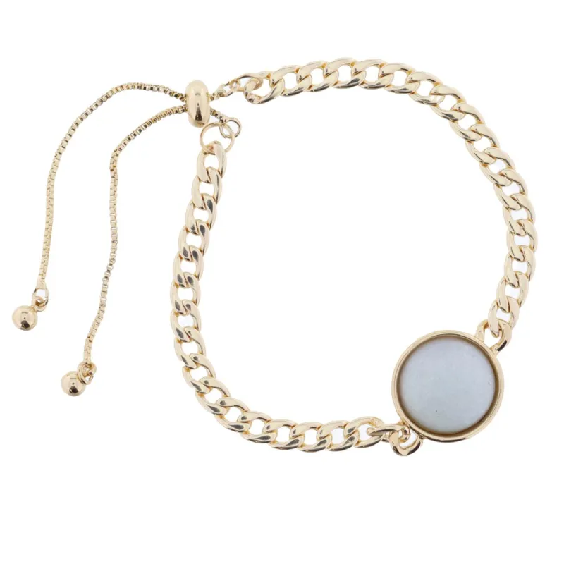 Amazonite Circle Bracelet sold by Charming Charlie