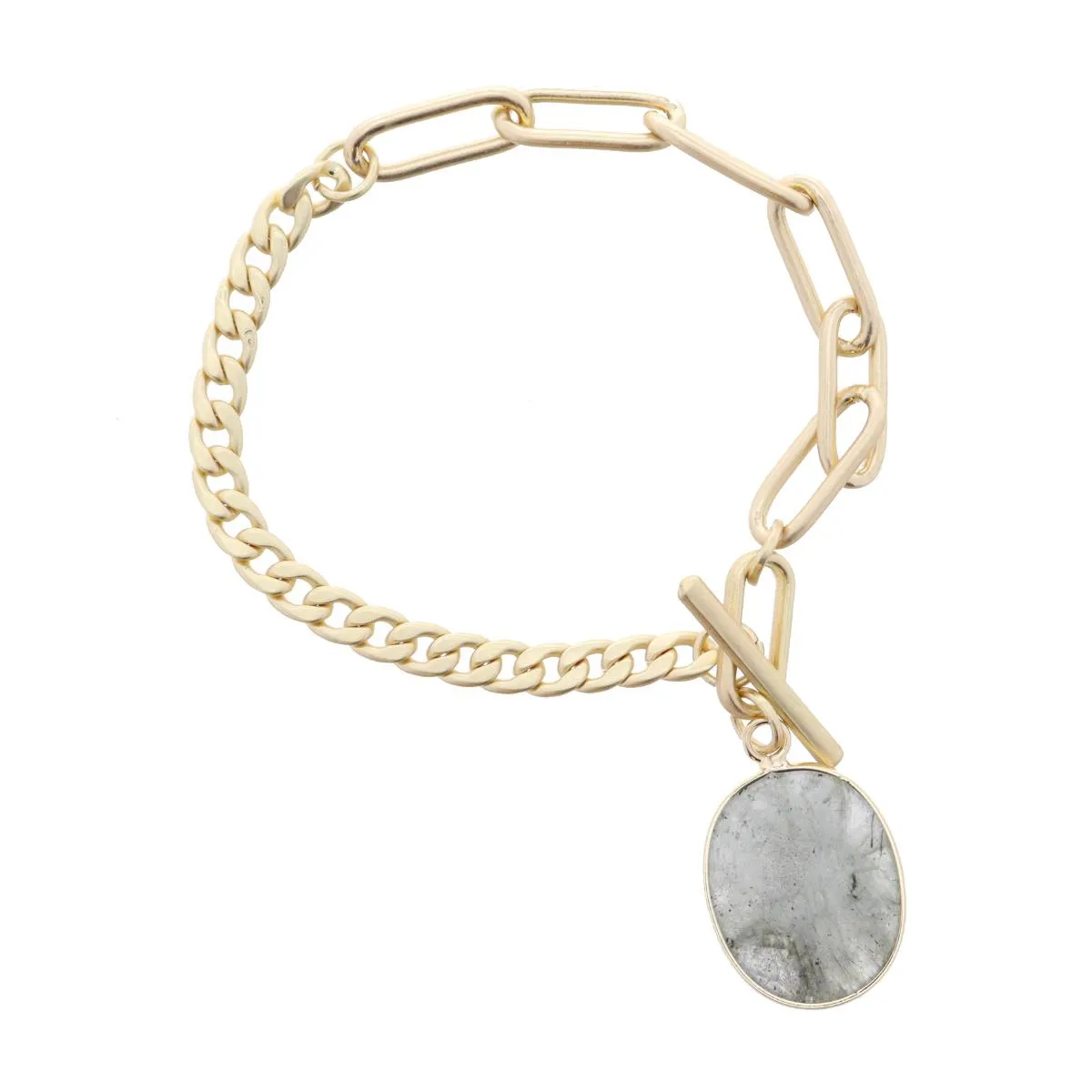 Labradorite Pendant Bracelet sold by Charming Charlie