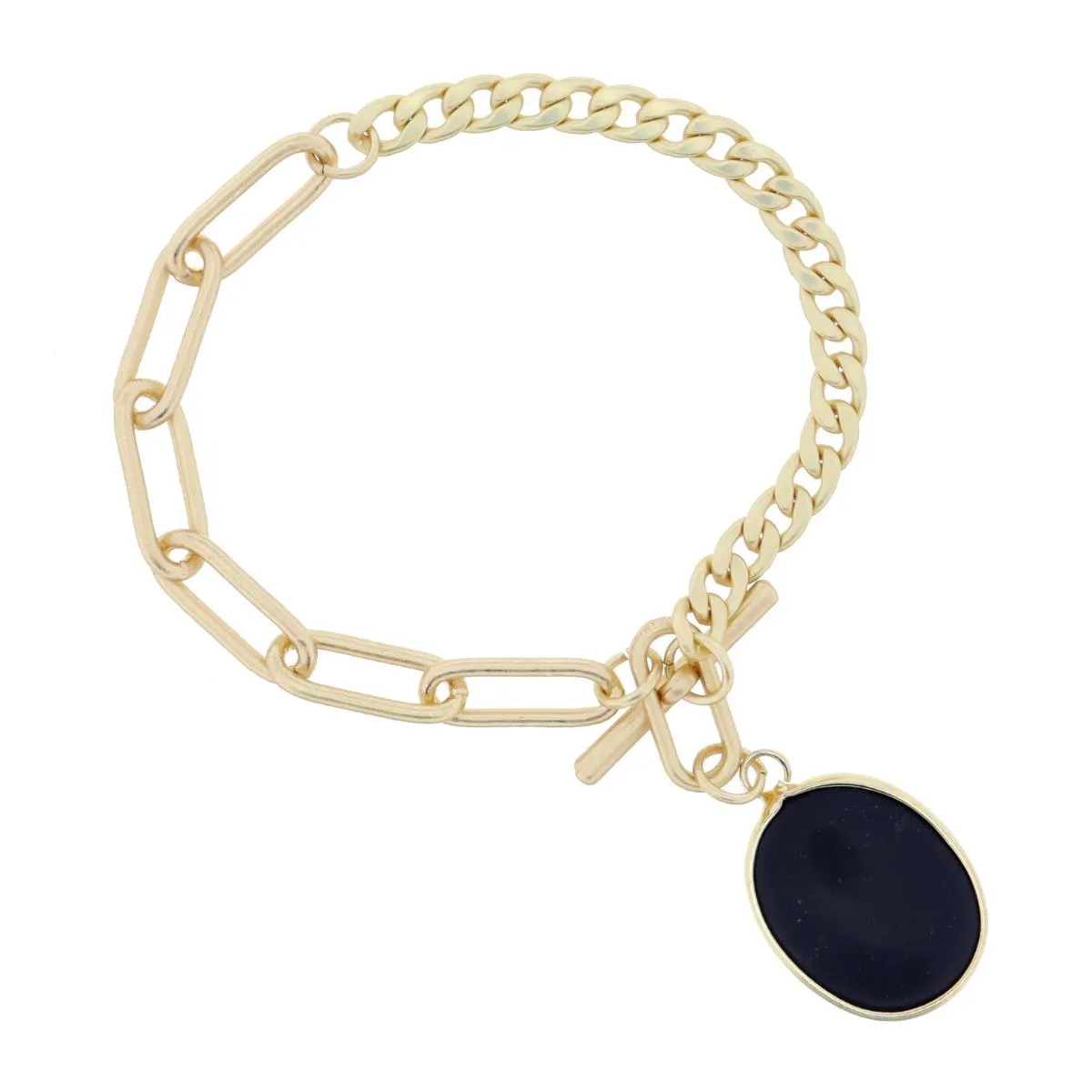 Jet Pendant Bracelet sold by Charming Charlie