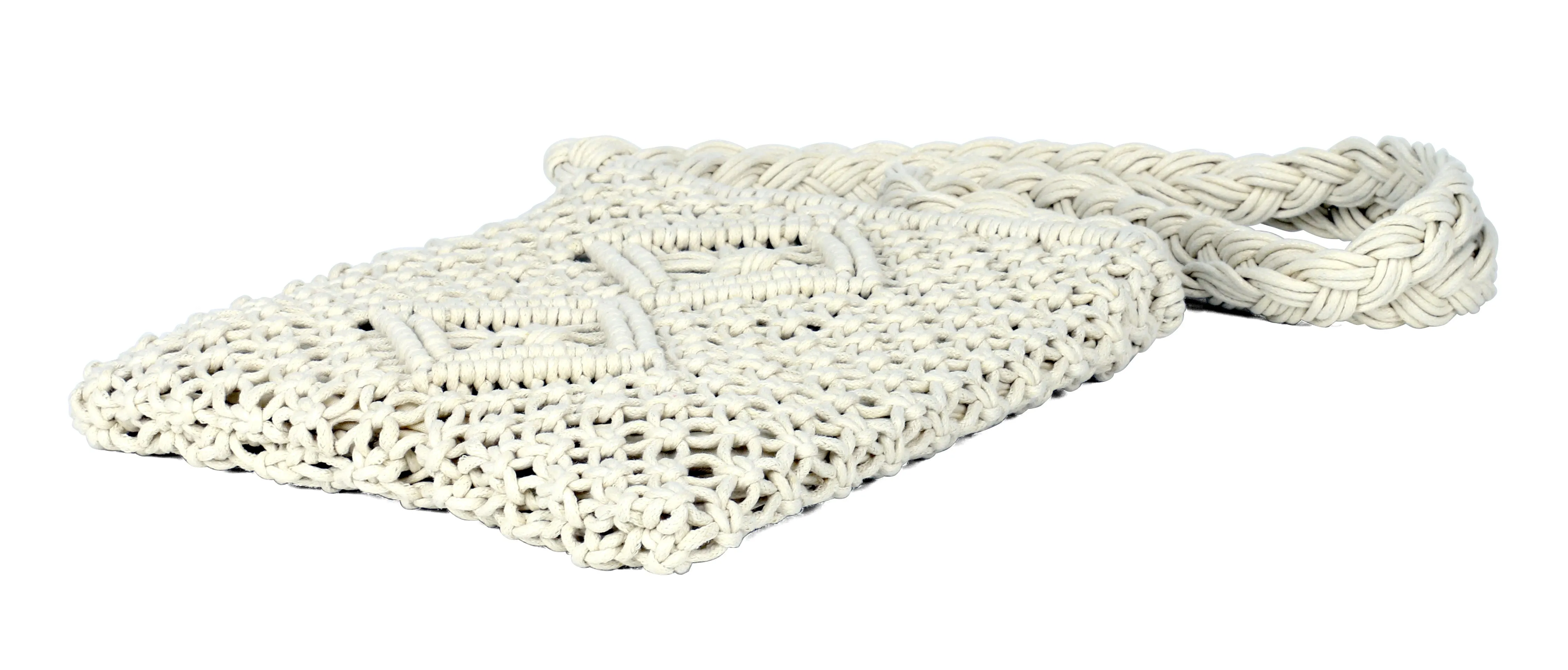 Boho Macrame Crossbody Bag I sold by Charming Charlie product image thumbnail 5