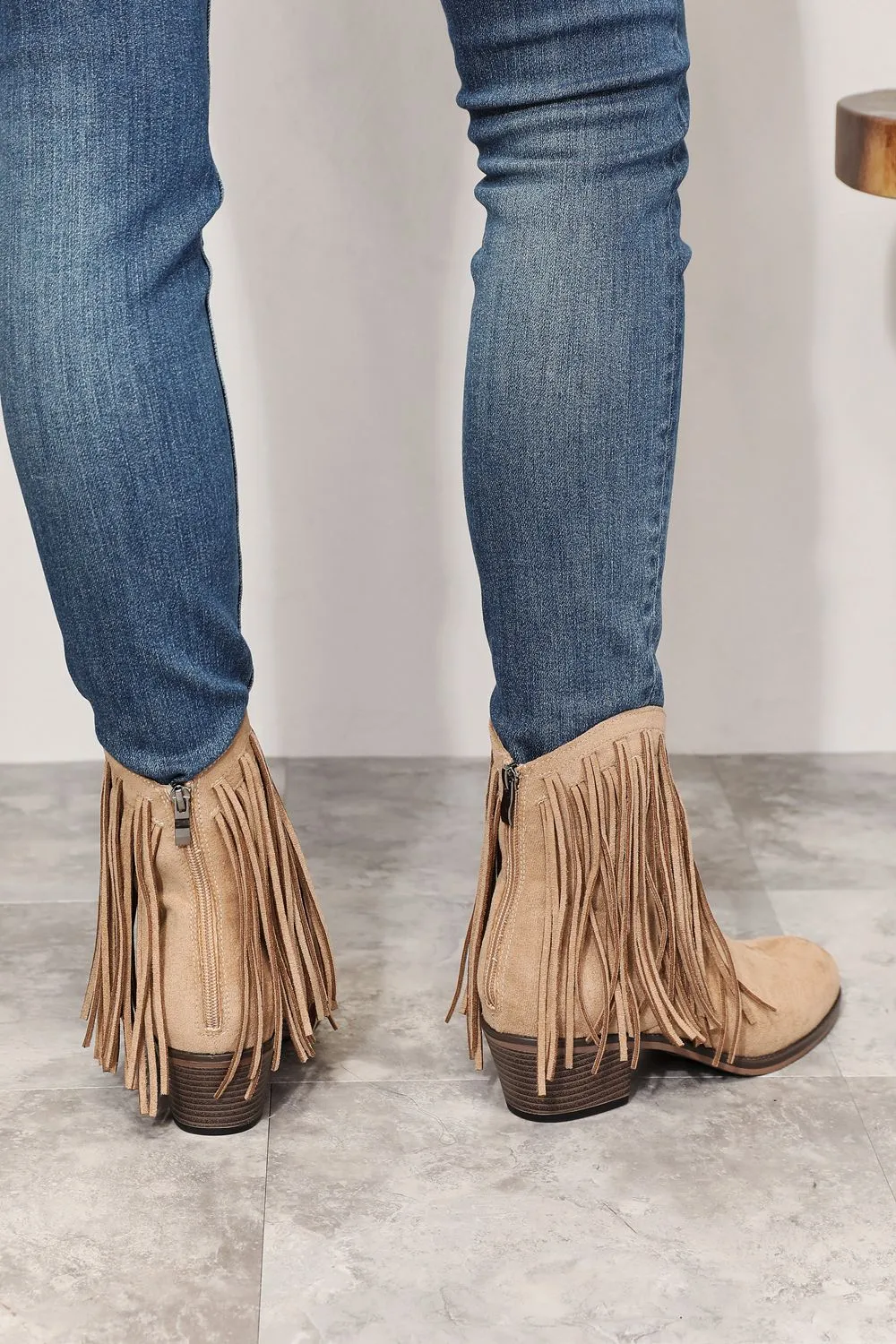 Legend Women's Fringe Cowboy Western Ankle Boots sold by Charming Charlie product image thumbnail 5