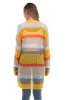 Color Block Openwork Long Sleeve Cardigan sold by Charming Charlie