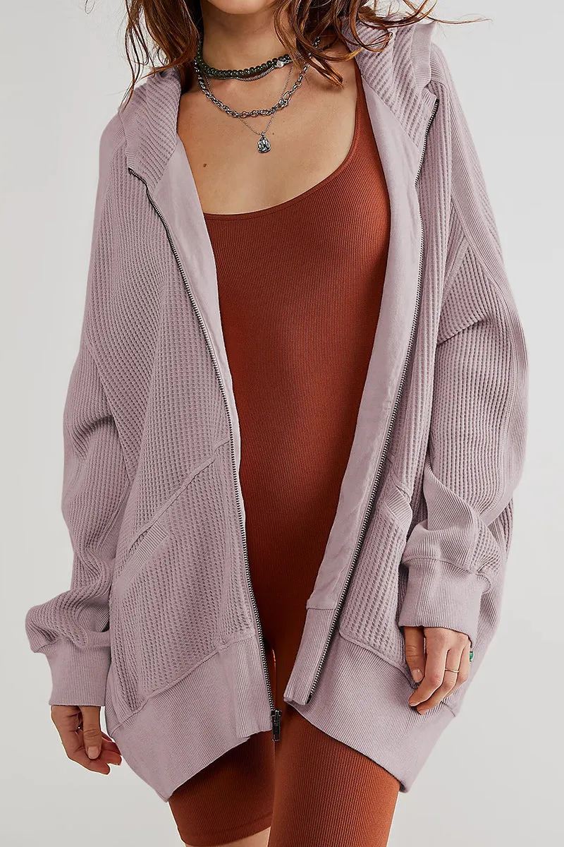 Zip-Up Long Sleeve Jacket sold by Charming Charlie product image thumbnail 3