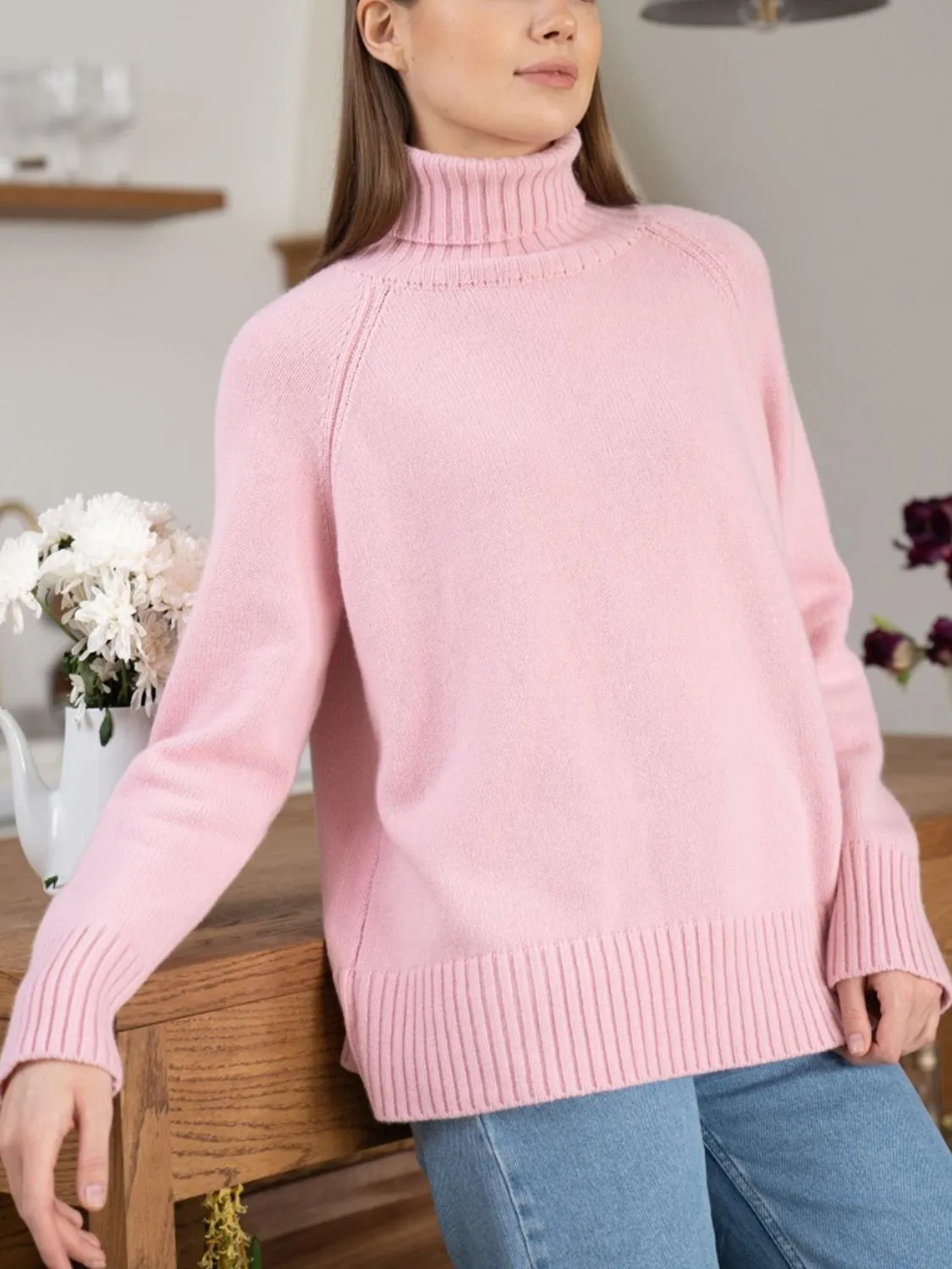 Turtle Neck Raglan Sleeve Sweater sold by Charming Charlie product image thumbnail 3