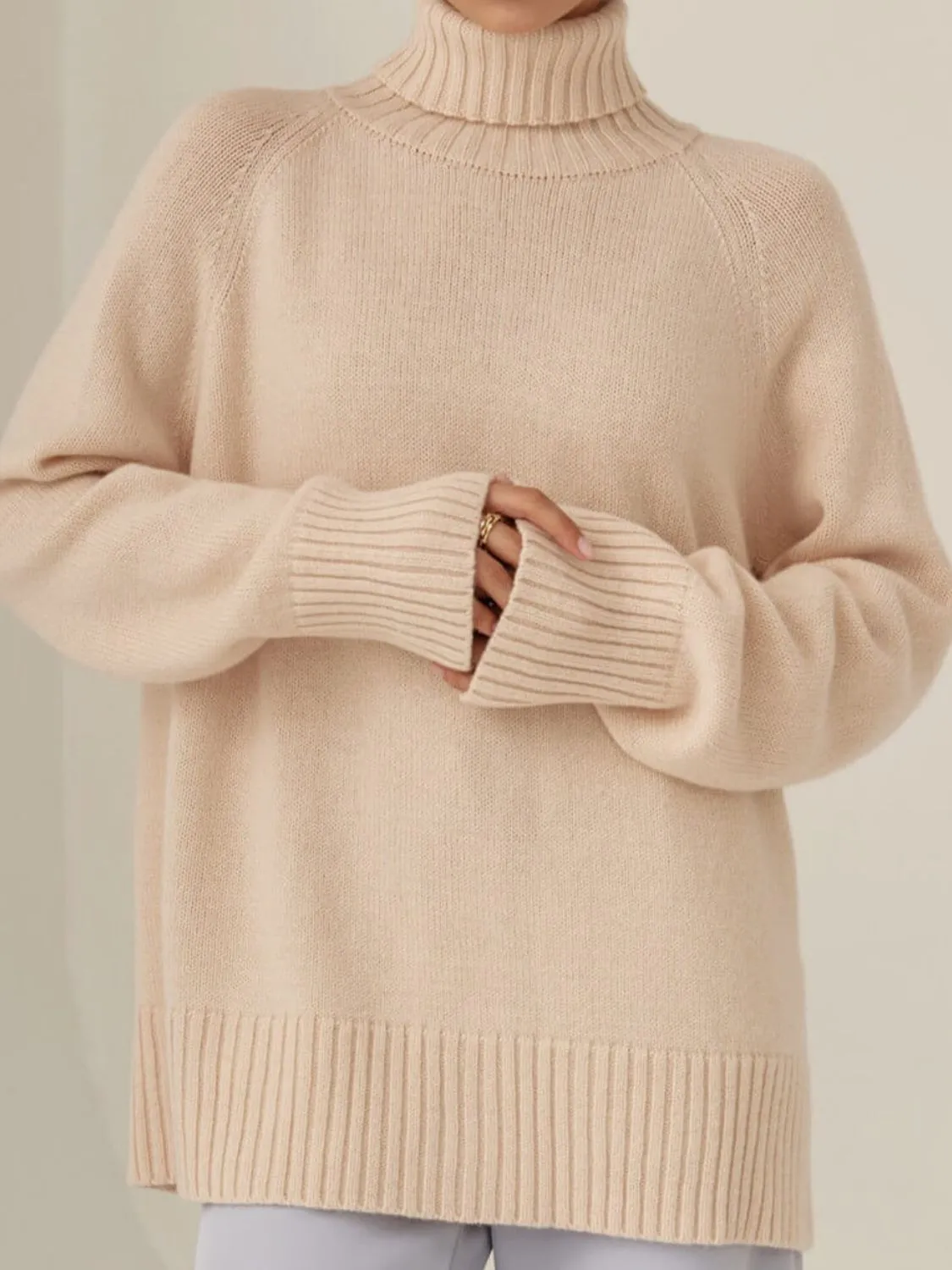 Turtle Neck Raglan Sleeve Sweater sold by Charming Charlie