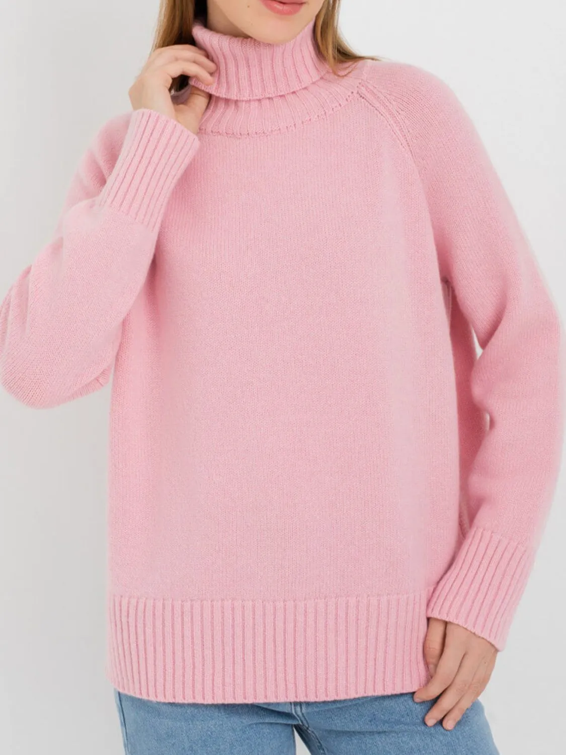 Turtle Neck Raglan Sleeve Sweater sold by Charming Charlie product image thumbnail 5