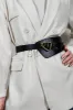 Irregular PU Leather Belt sold by Charming Charlie