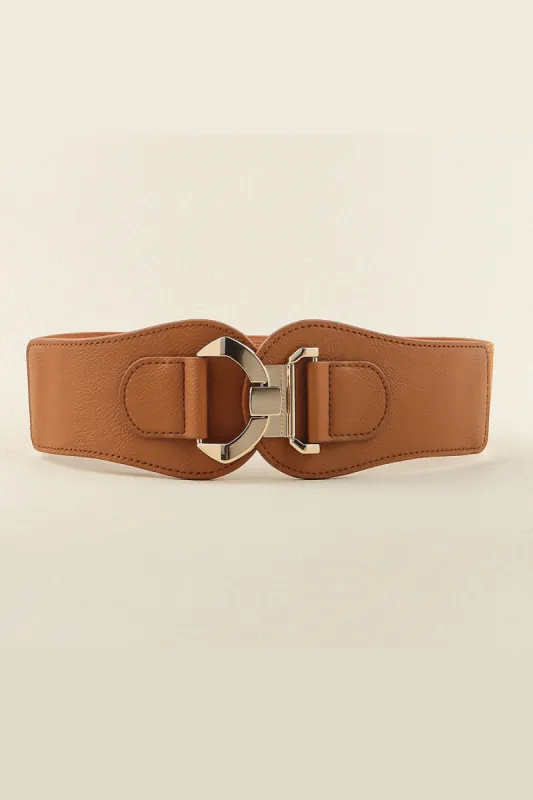 Alloy Buckle Elastic Belt sold by Charming Charlie