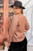 Plus Size Tie Neck Flounce Sleeve Blouse sold by Charming Charlie