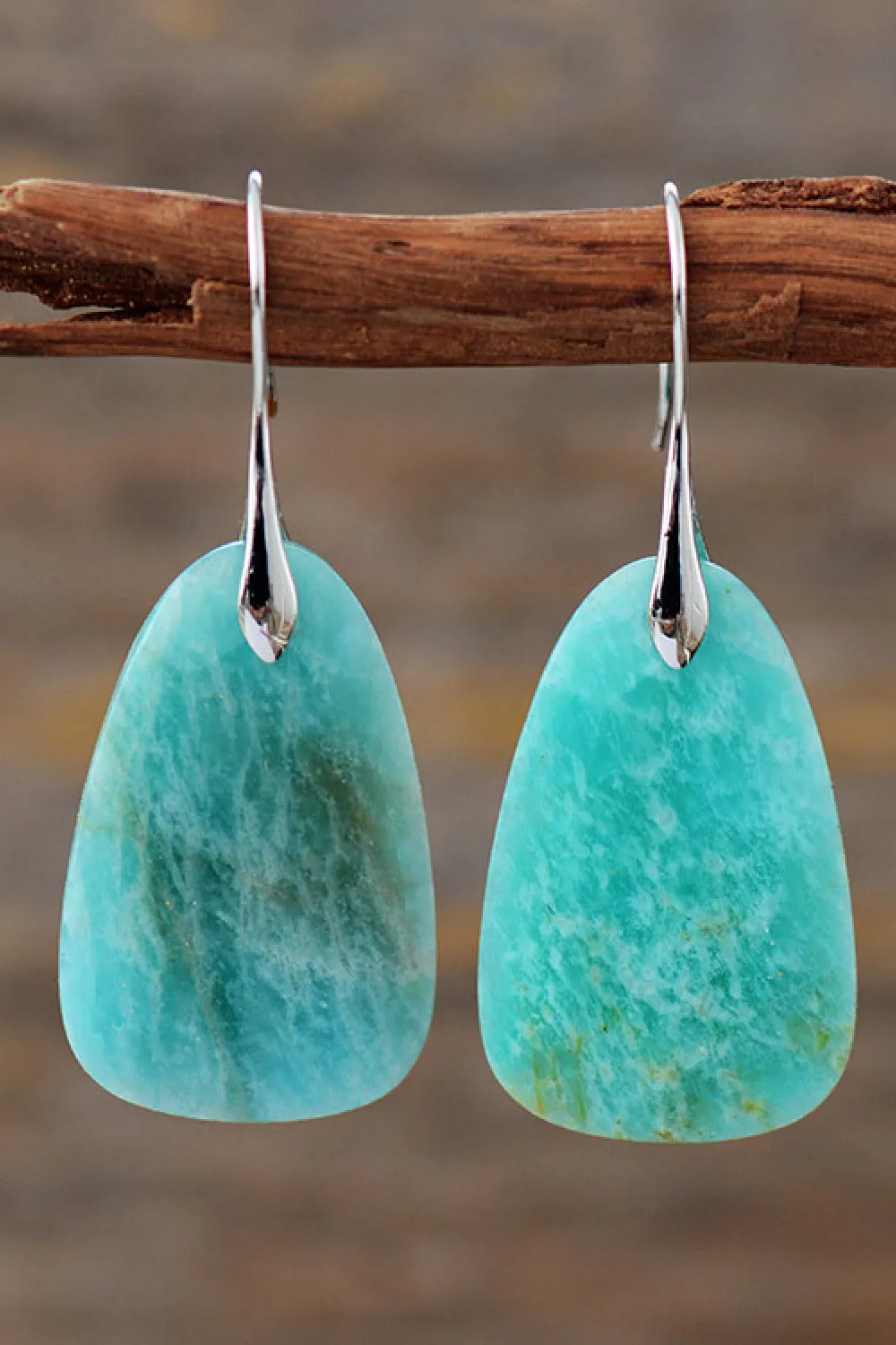 Natural Stone Dangle Earrings sold by Charming Charlie