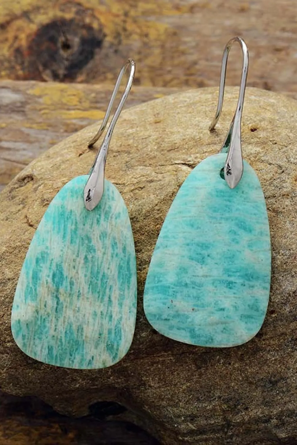 Natural Stone Dangle Earrings sold by Charming Charlie product image thumbnail 3