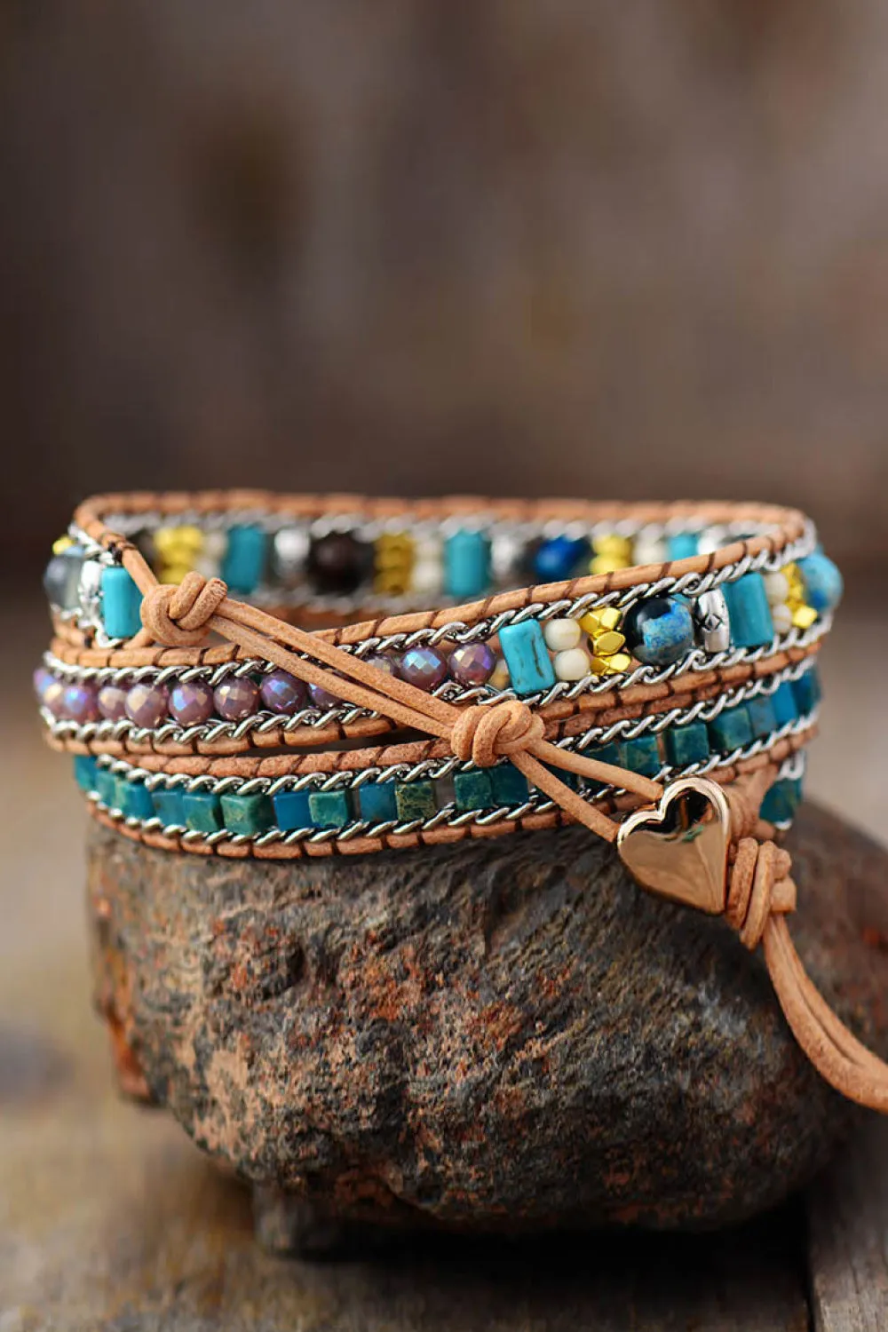 Heart Layered Bracelet sold by Charming Charlie product image thumbnail 2