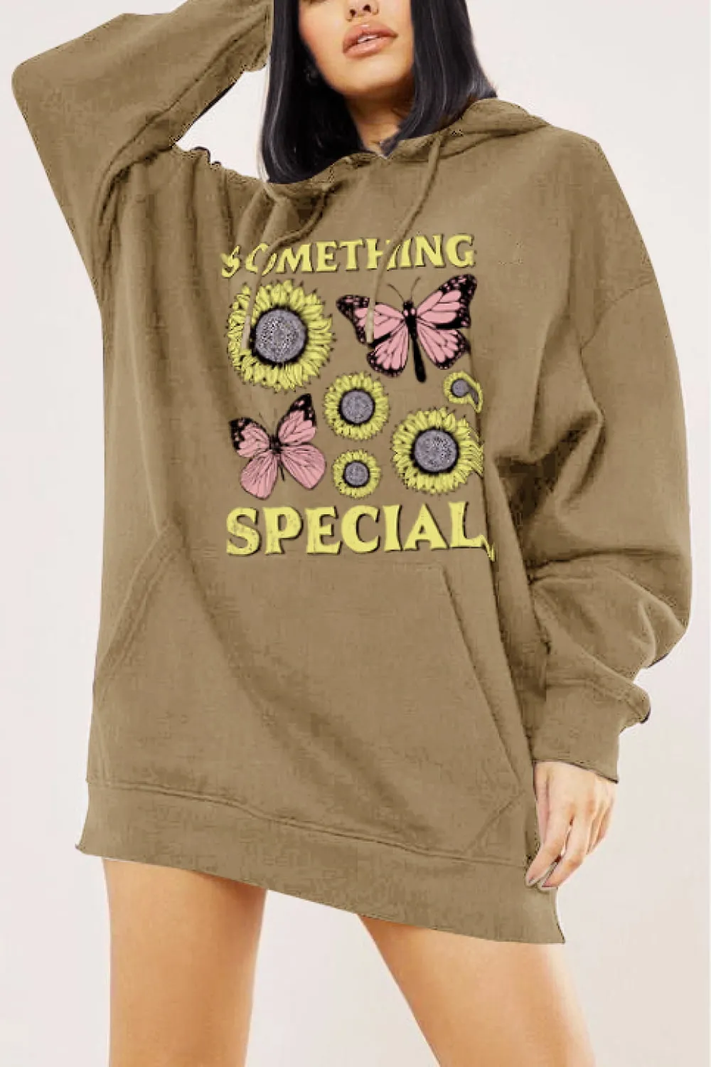 Simply Love Simply Love Full Size SOMETHING SPECIAL Graphic Hoodie sold by Charming Charlie