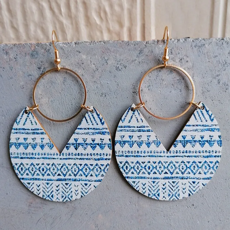 Ms.Pac-Man Shape Wooden Dangle Earrings sold by Charming Charlie product image thumbnail 5