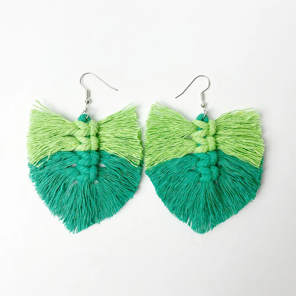 Fringe Detail Dangle Earrings sold by Charming Charlie product image thumbnail 2