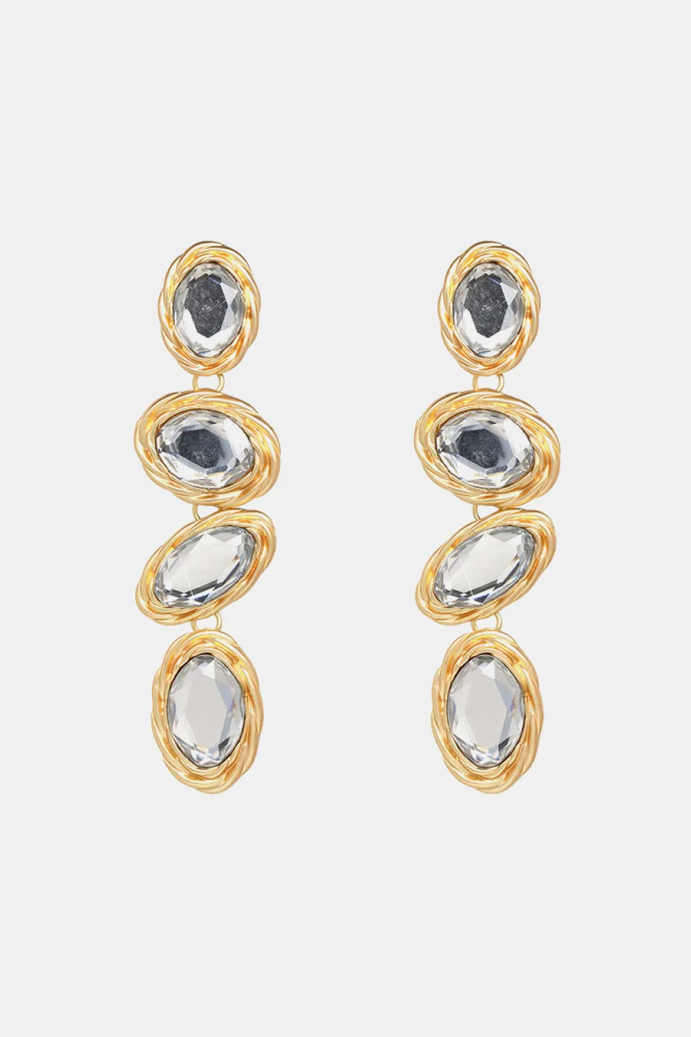 Geometrical Shape Resin Dangle Earrings sold by Charming Charlie product image thumbnail 3