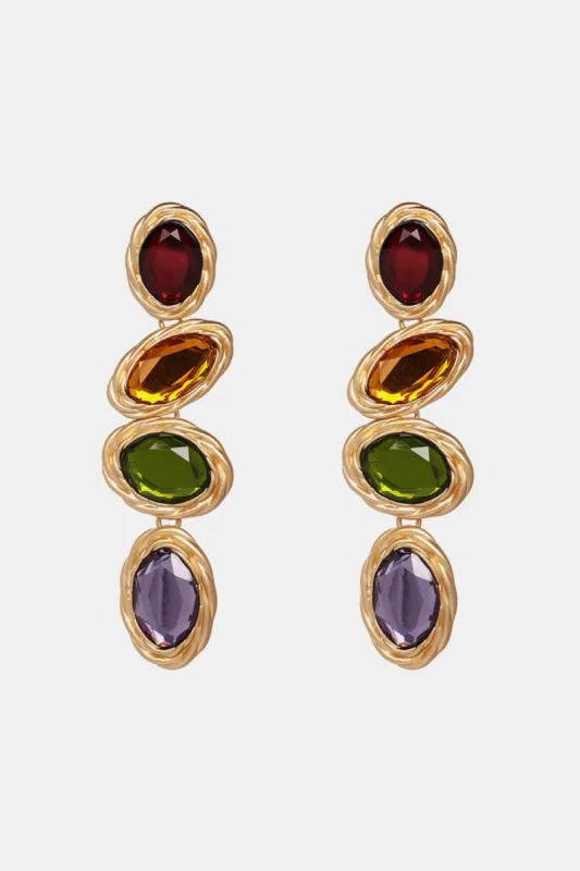 Geometrical Shape Resin Dangle Earrings sold by Charming Charlie