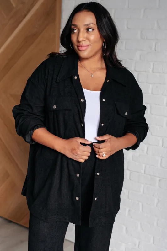 Come Rain or Shine Button Down Top sold by Charming Charlie