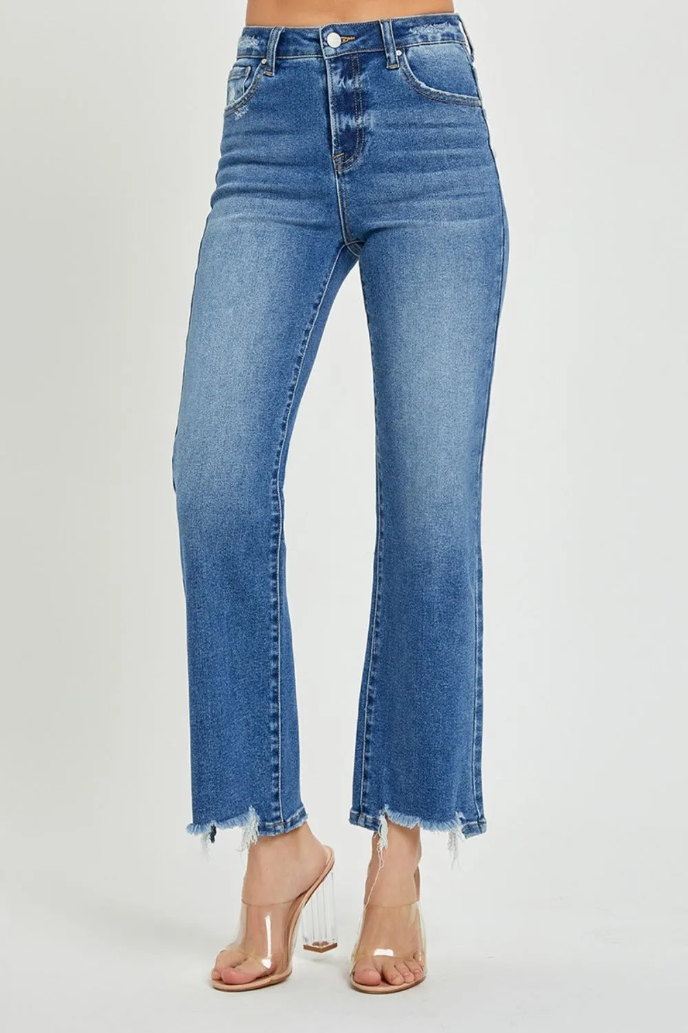 RISEN High Rise Straight Jeans sold by Charming Charlie product image thumbnail 5