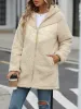 Fuzzy Zip Up Long Sleeve Hooded Jacket sold by Charming Charlie