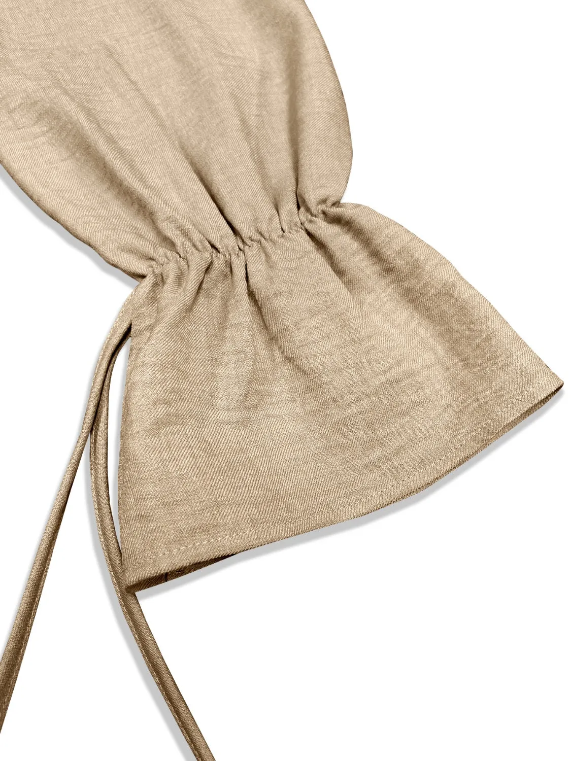 Tie Neck Flounce Sleeve Dress sold by Charming Charlie product image thumbnail 4