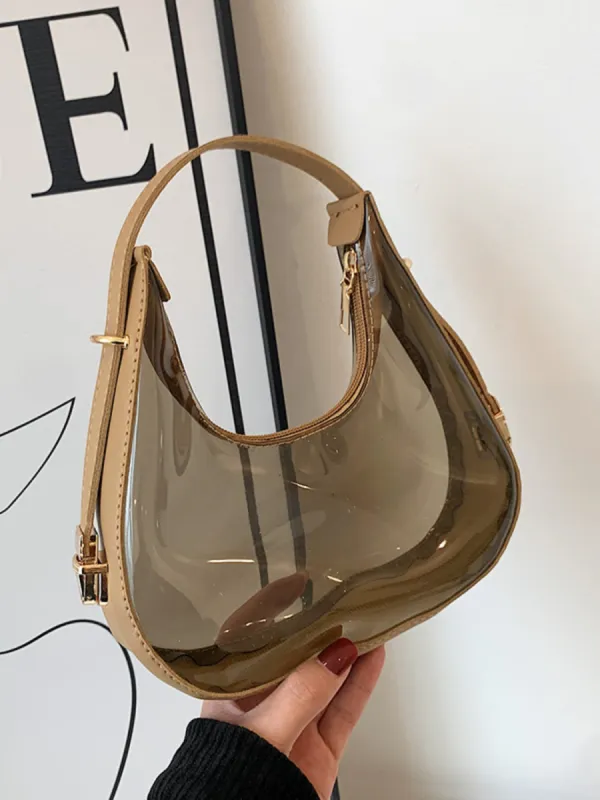 PU Leather PVC Shoulder Bag sold by Charming Charlie