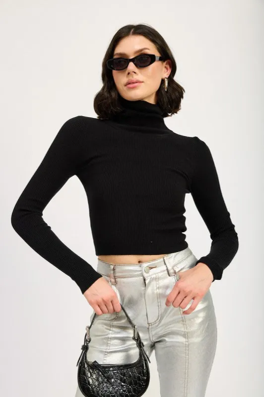 TURTLE NECK LONG SLEEVE TOP sold by Charming Charlie
