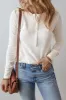 Half Button Long Sleeve Top sold by Charming Charlie