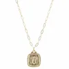 18-24" Gold Chain with Bee Cushion Charm Adjustable Necklace sold by Charming Charlie