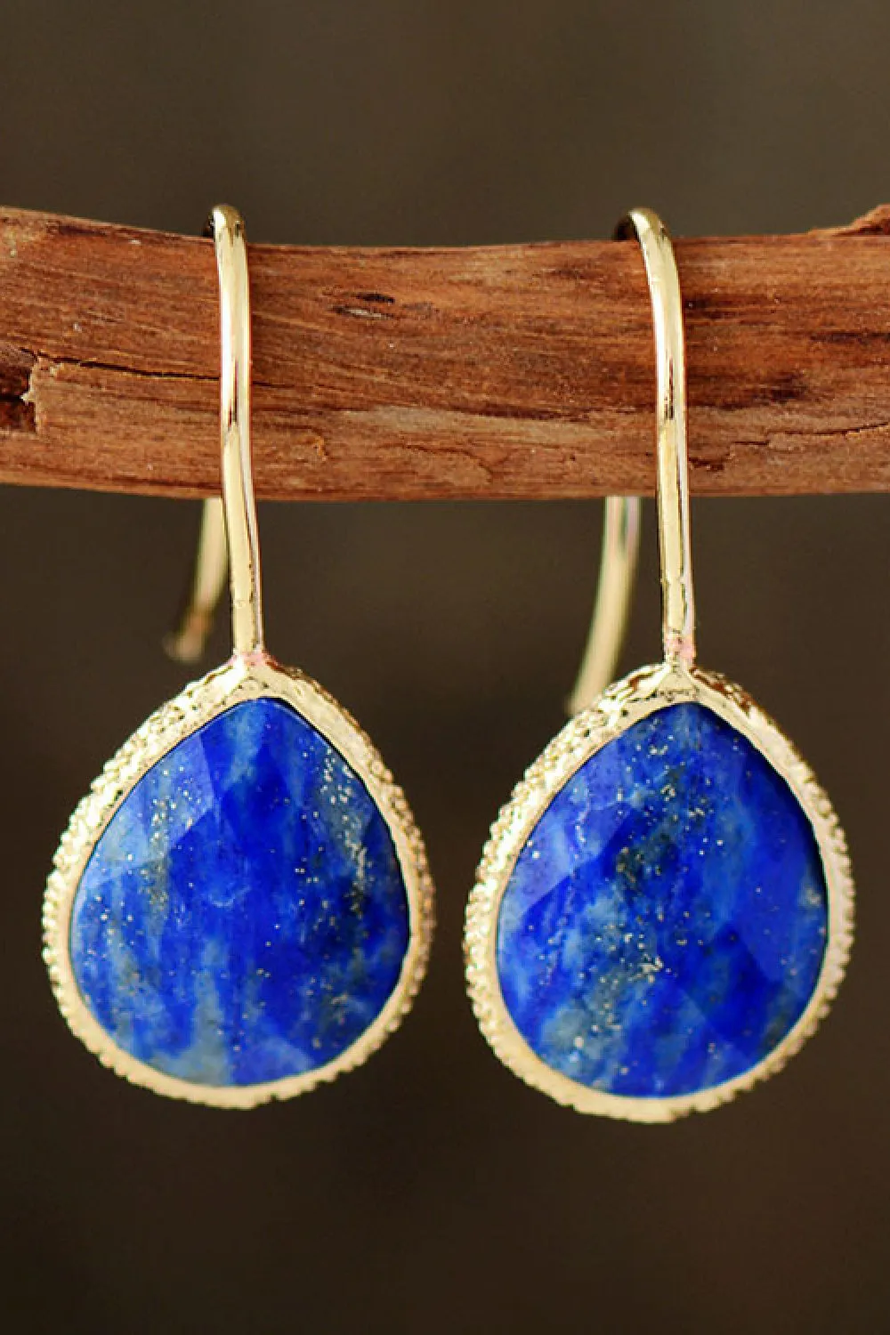 Handmade Natural Stone Teardrop Earrings sold by Charming Charlie product image thumbnail 5
