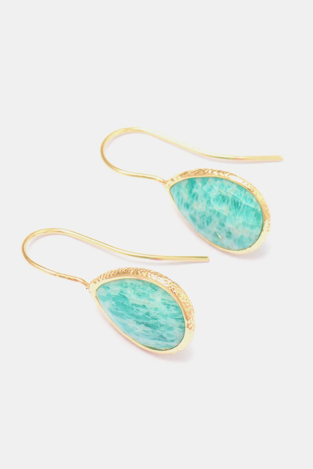 Handmade Natural Stone Teardrop Earrings sold by Charming Charlie product image thumbnail 3