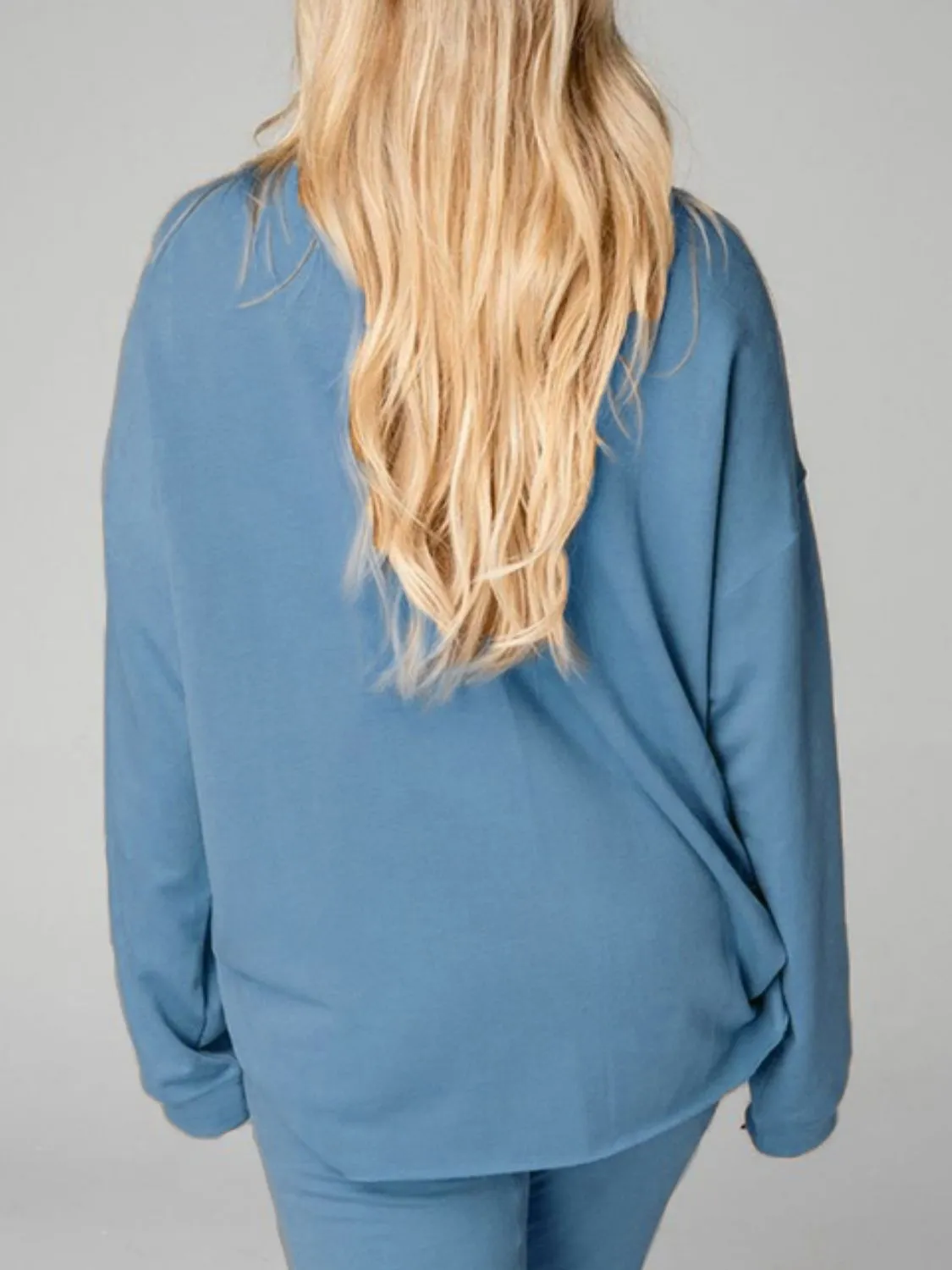 Distressed Sweatshirt and Joggers Set sold by Charming Charlie product image thumbnail 2