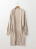 Pocketed Open Front Long Sleeve Cardigan sold by Charming Charlie