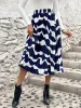 Pleated Printed Elastic Waist Skirt sold by Charming Charlie