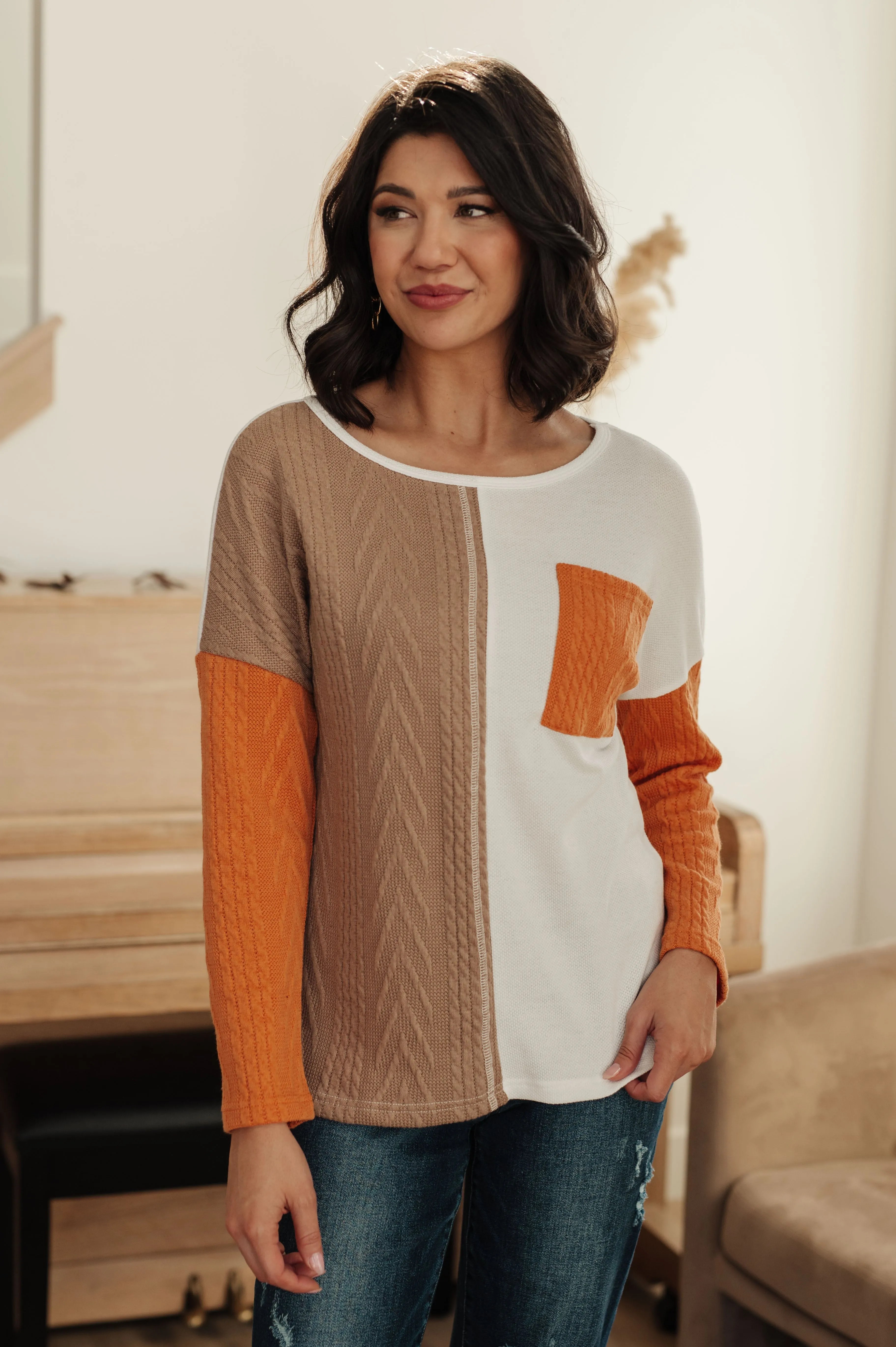 This, That, And The Other Colorblock Top sold by Charming Charlie