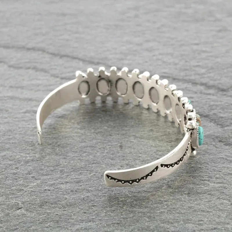 Turquoise Open Bracelet sold by Charming Charlie product image thumbnail 4