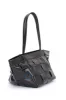 Metallic Faux Leather Weaved Small Tote Bag sold by Charming Charlie