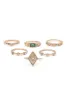 6 PC Assorted Ring Set sold by Charming Charlie