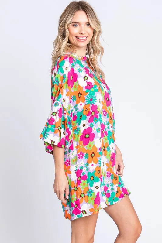 Floral Mini Dress sold by Charming Charlie product image thumbnail 2