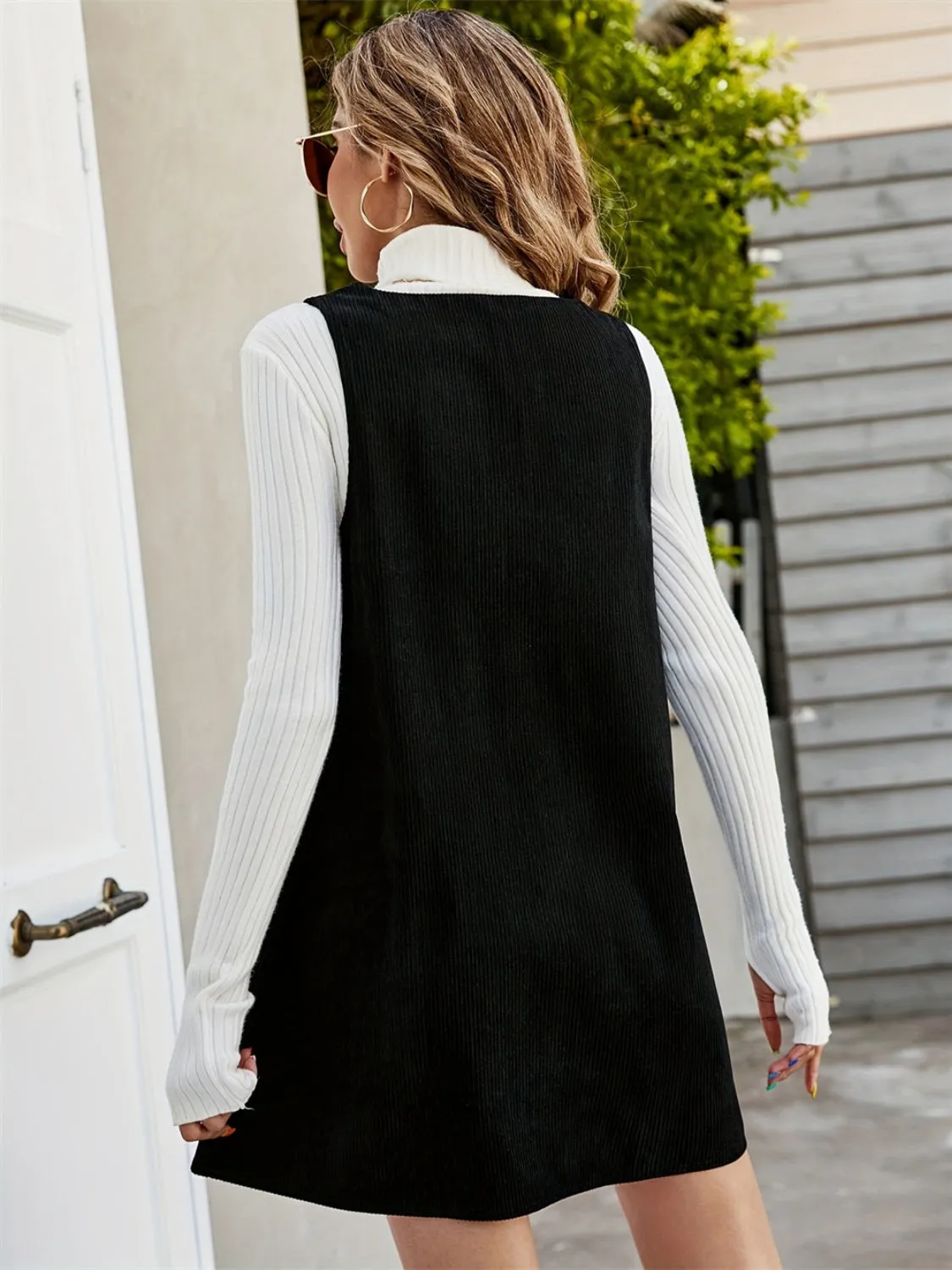 V-Neck Sleeveless Mini Dress sold by Charming Charlie product image thumbnail 2