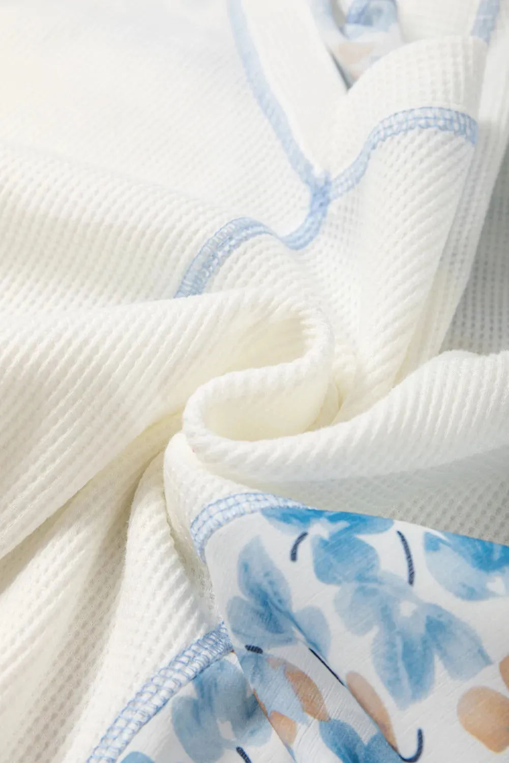 Printed V-Neck Long Sleeve Blouse sold by Charming Charlie product image thumbnail 4